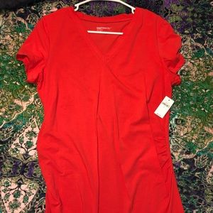 4 Gap Maternity tops size large. 1 NWT